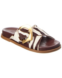 Schutz Lois Shearling Sandal