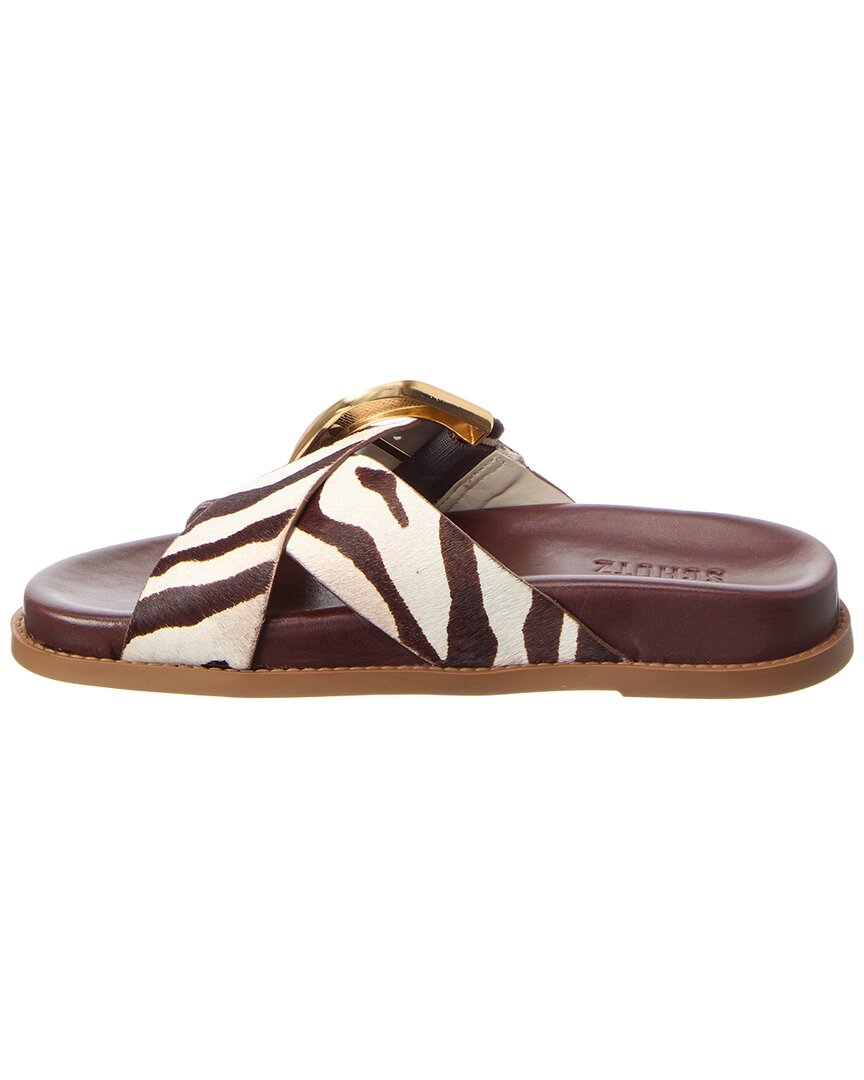 Schutz Lois Shearling Sandal