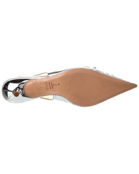 Schutz Zane Metallic Leather Sandal
