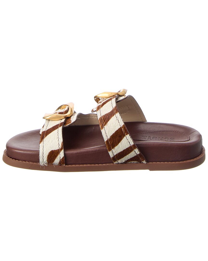 Schutz Olga Shearling Sandal