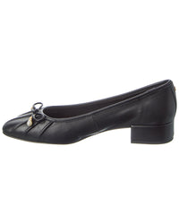 Dune London Amazing Leather Block Heel