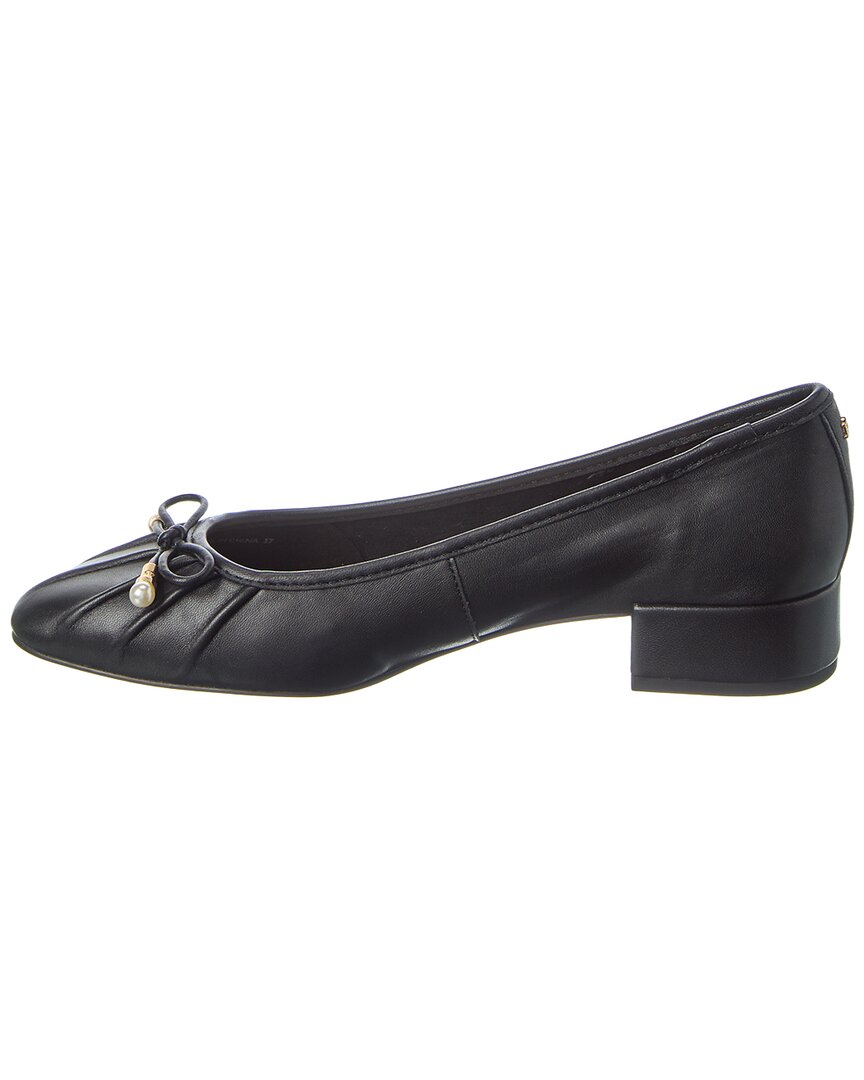 Dune London Amazing Leather Block Heel