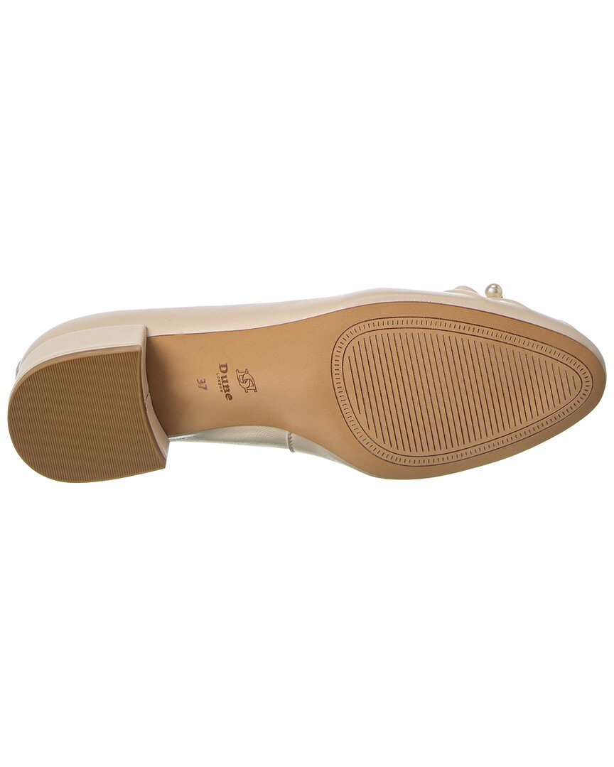 Dune London Amazing Leather Block Heel