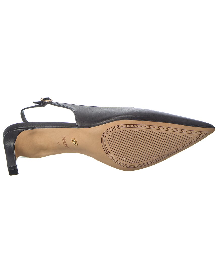 Dune London Celinna Leather Slingback Pump