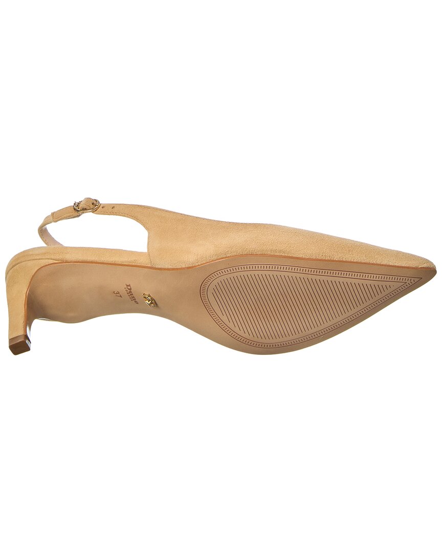 Dune London Celinna Suede Slingback Pump