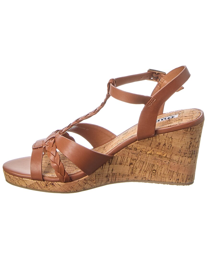 Dune London Koali Leather Wedge Sandal