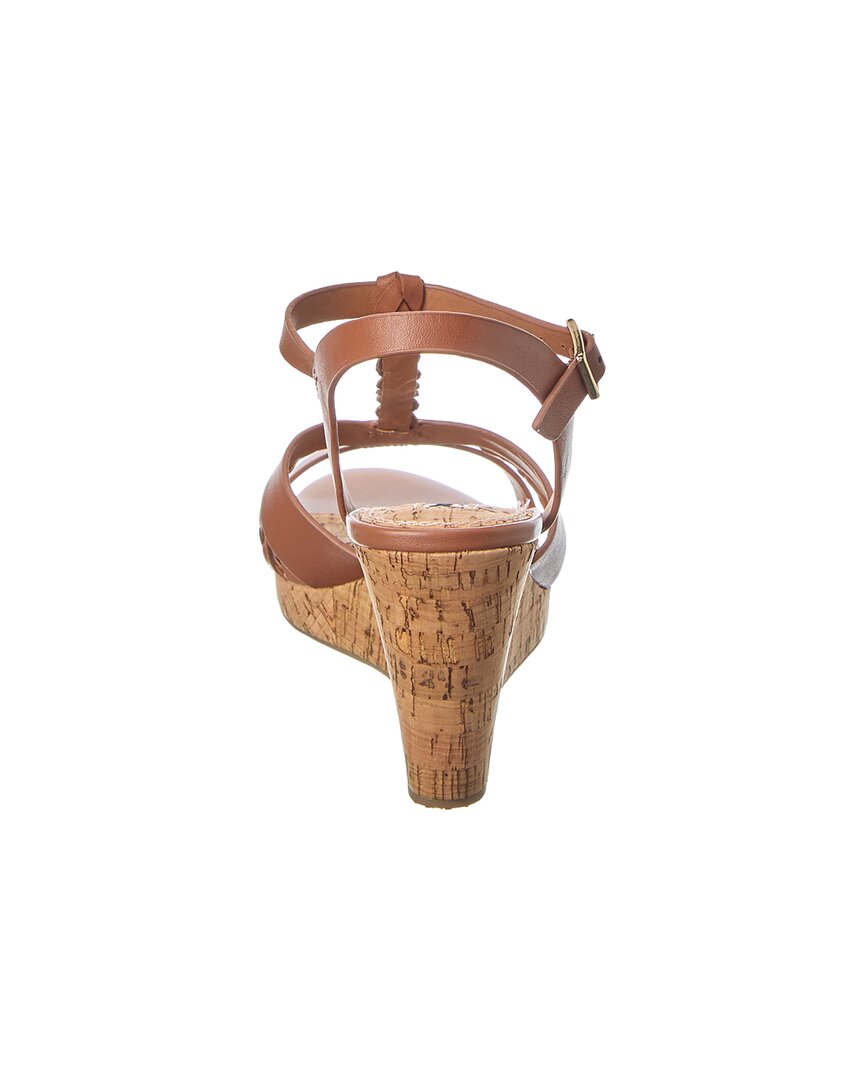 Dune London Koali Leather Wedge Sandal