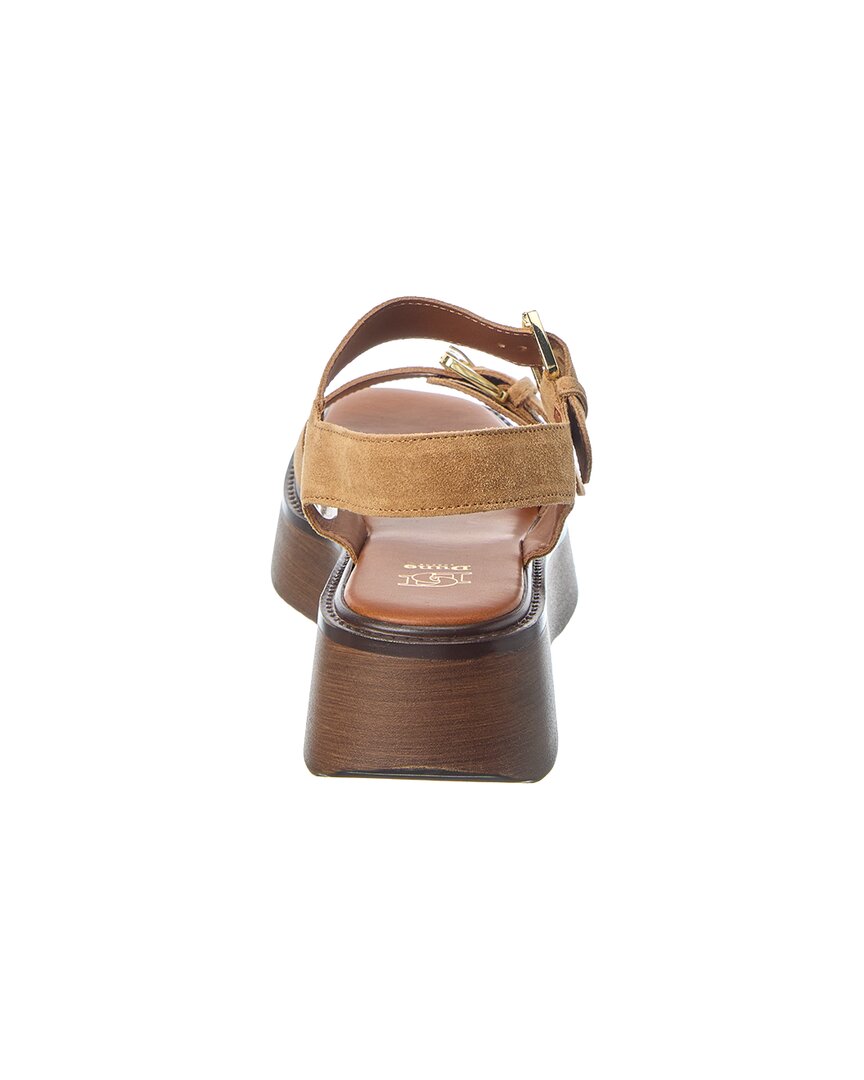 Dune London Luno Suede Platform Sandal