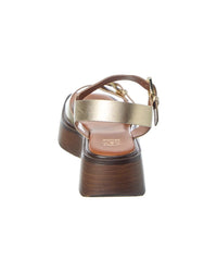 Dune London Luno Leather Platform Sandal
