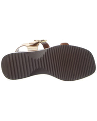 Dune London Luno Leather Platform Sandal
