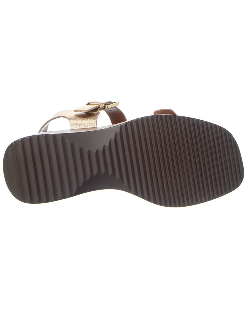 Dune London Luno Leather Platform Sandal