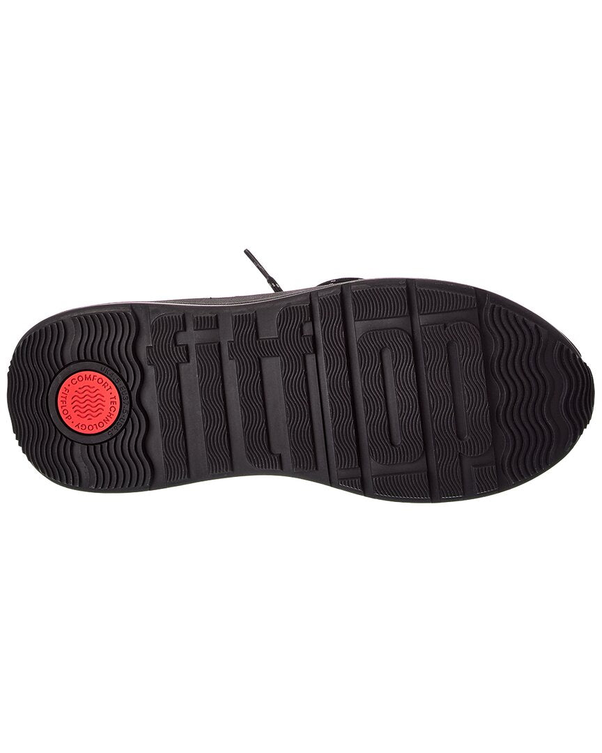 FitFlop Fitflop F-Mode Suede & Knit Platform Sneaker