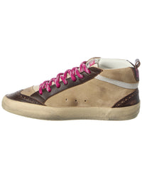 Golden Goose Midstar Suede & Leather Sneaker