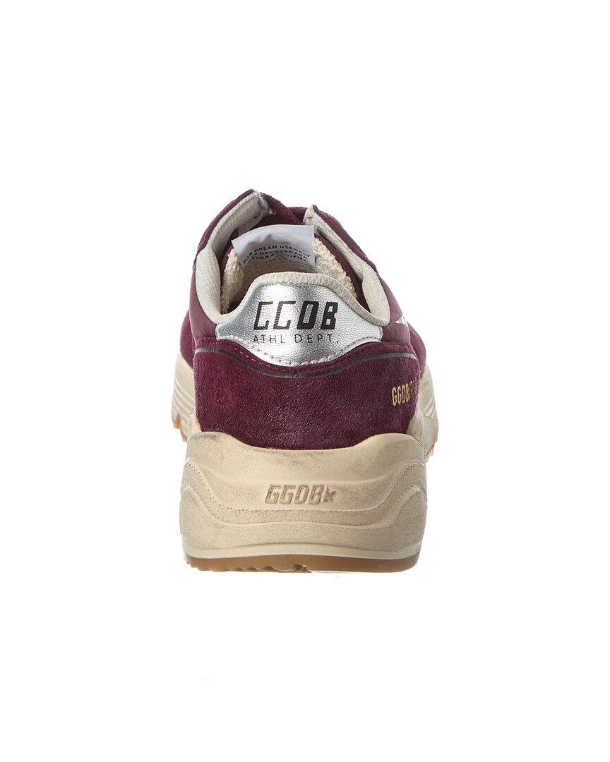 Golden Goose Running Sole Suede & Mesh Sneaker