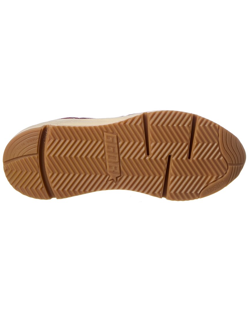 Golden Goose Running Sole Suede & Mesh Sneaker