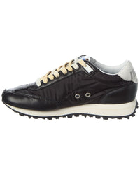 Golden Goose Running Marathon M77 Nylon & Leather Sneaker
