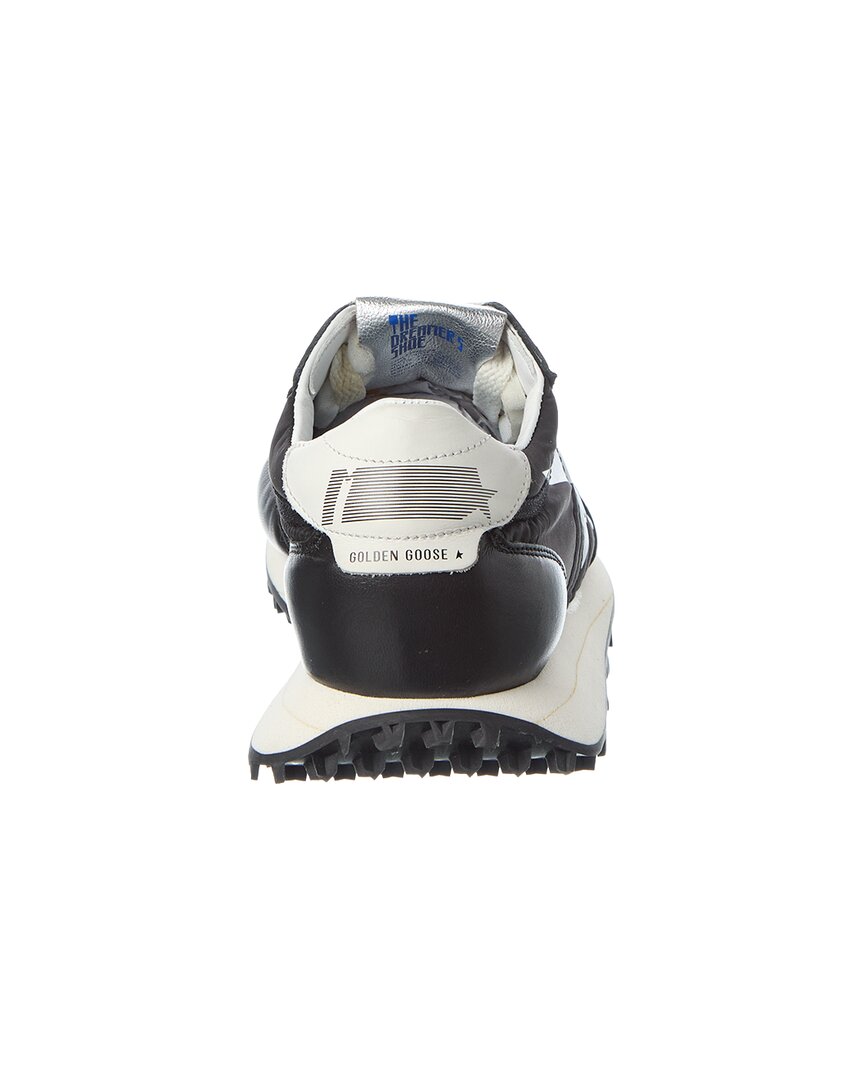 Golden Goose Running Marathon M77 Nylon & Leather Sneaker