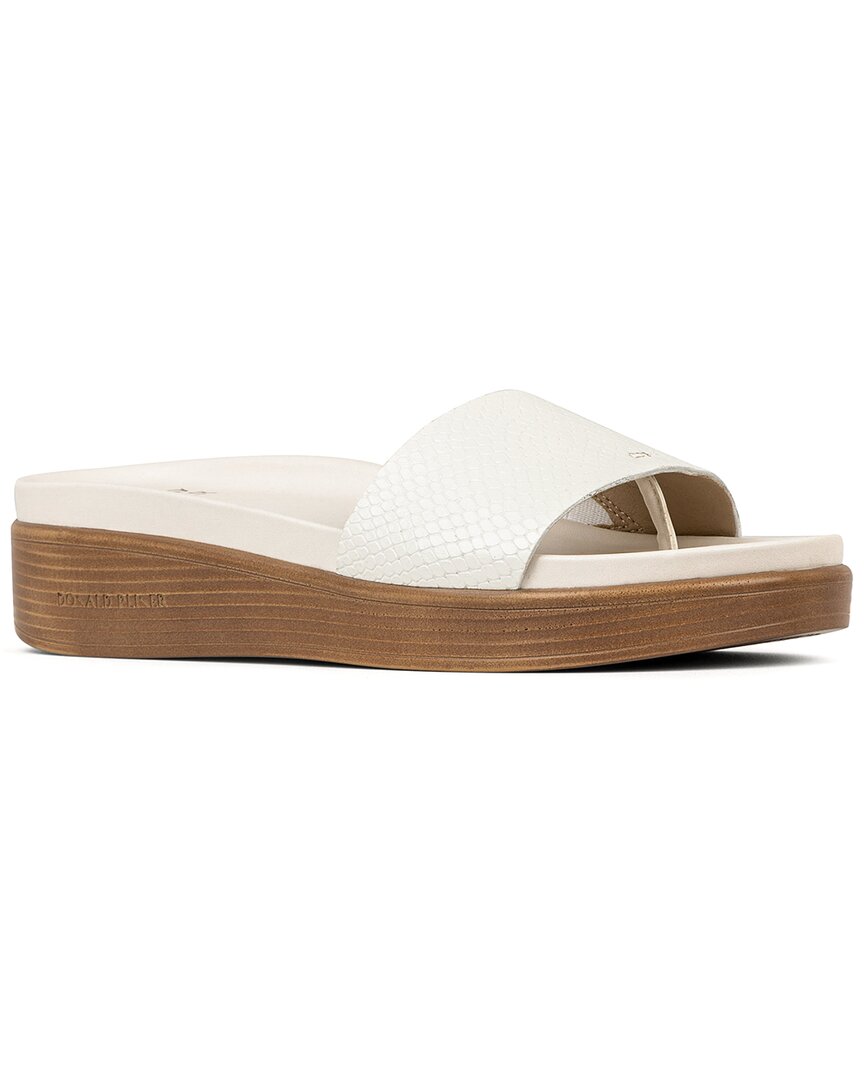 Donald Pliner Fiji Leather Footbed Sandal