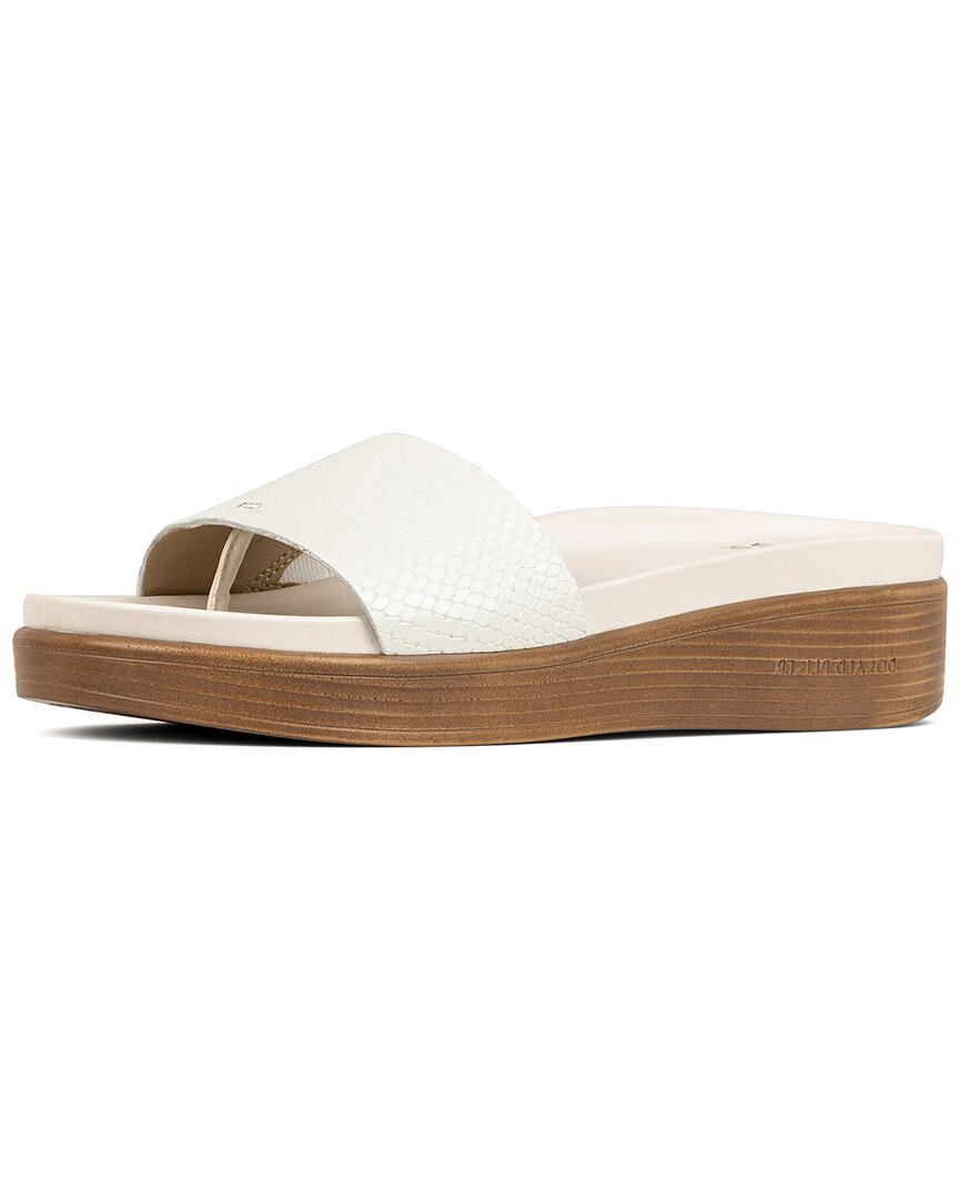 Donald Pliner Fiji Leather Footbed Sandal