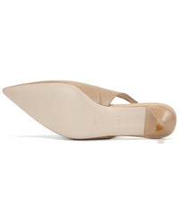 Tiffany & Fred Paris Leather Slingback Kitten Heel Pump