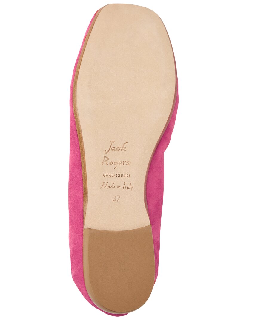 Jack Rogers Santa Leather Ballet Flat