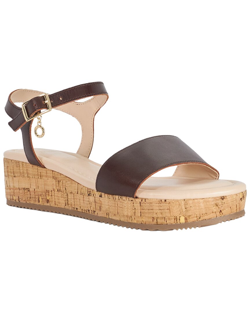 Dune London Liara Leather Wedge
