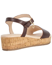 Dune London Liara Leather Wedge