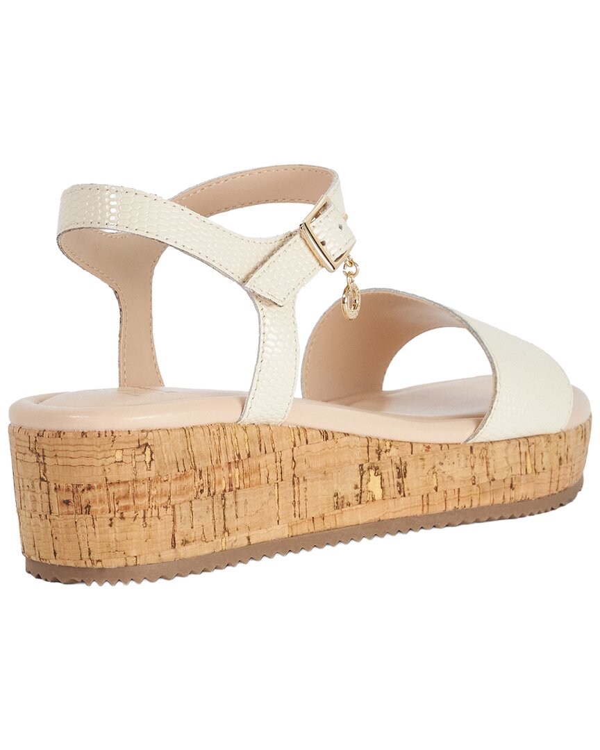 Dune London Liara Leather Wedge