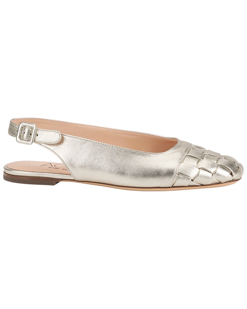 Agl Mara Sling Wave Leather Slingback