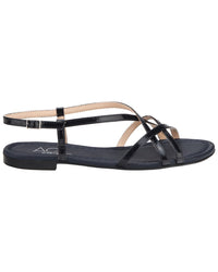 Agl Summer Straps Patent Leather Sandal