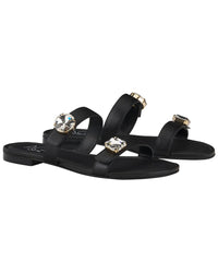 Agl Summer Stones Leather Slides