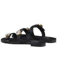 Agl Summer Stones Leather Slides