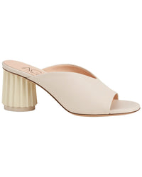 Agl Dorica Mule Leather Slides