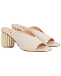 Agl Dorica Mule Leather Slides