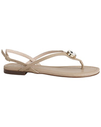Agl Summer Crystal Leather Sandal