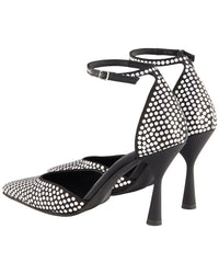 Agl Dea Black & Light Leather Pump