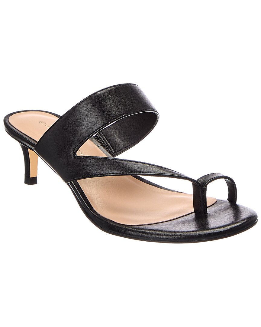 Stuart Weitzman Stuart Weitzman Remy Slide 50 Leather Sandal