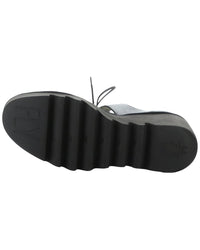 Fly London Bilu Metallic Leather Sandal