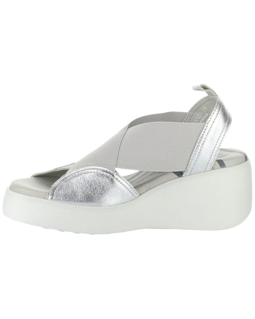 Fly London Daif Metallic Leather Sandal
