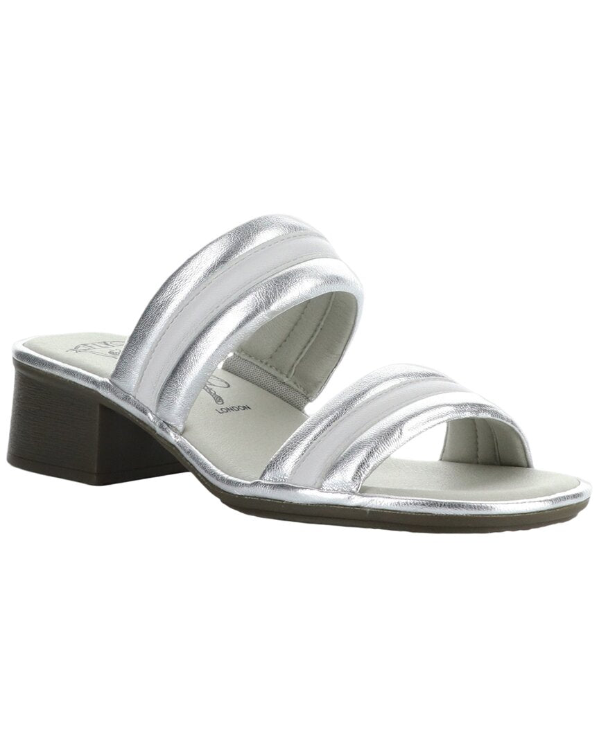 Fly London Eity Metallic Leather Sandal