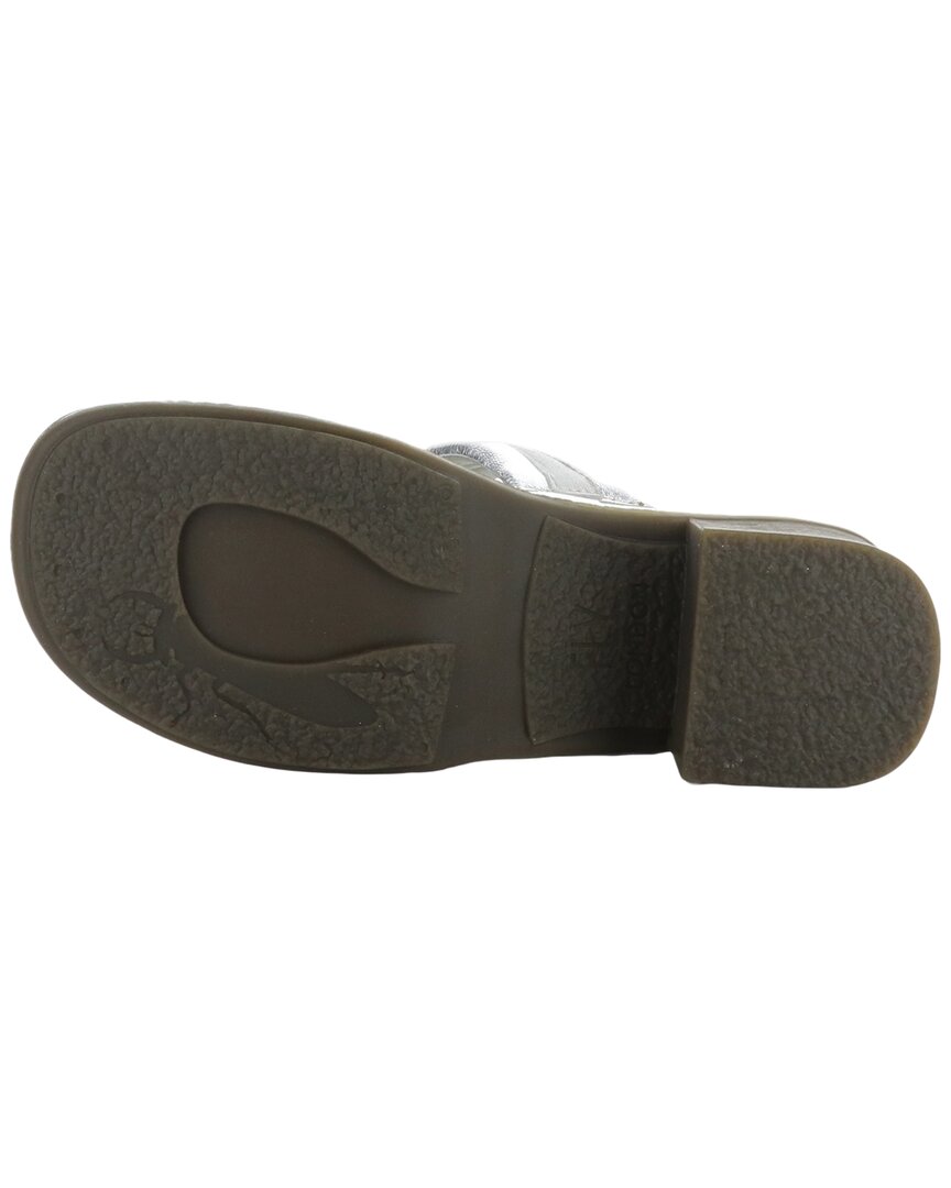 Fly London Eity Metallic Leather Sandal