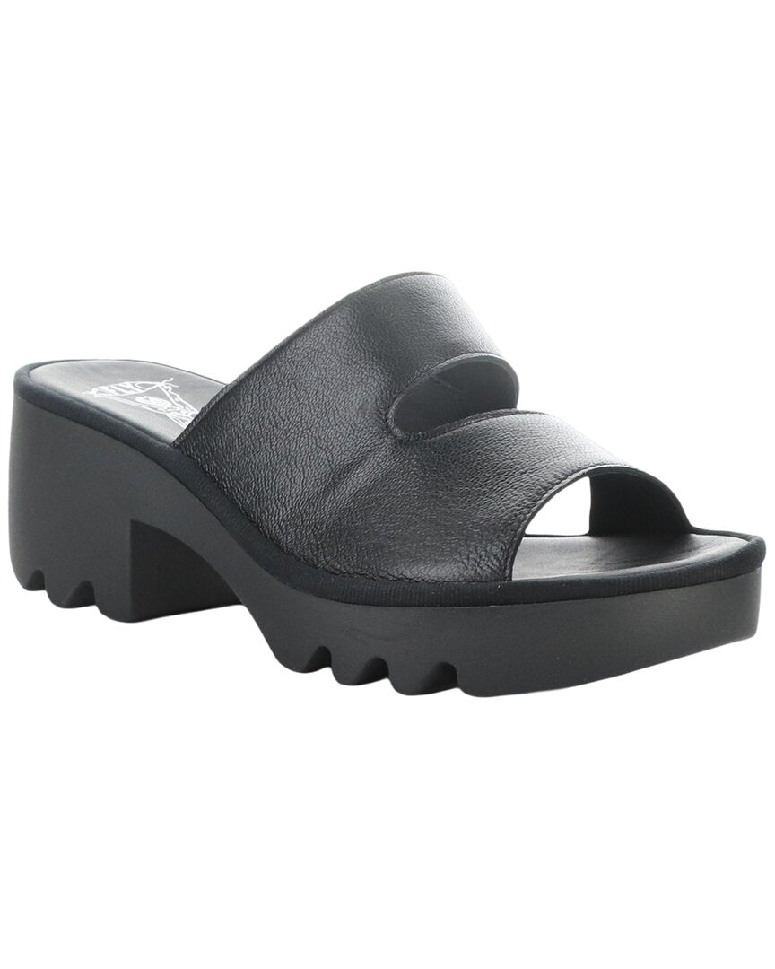 Fly London Tech Leather Sandal