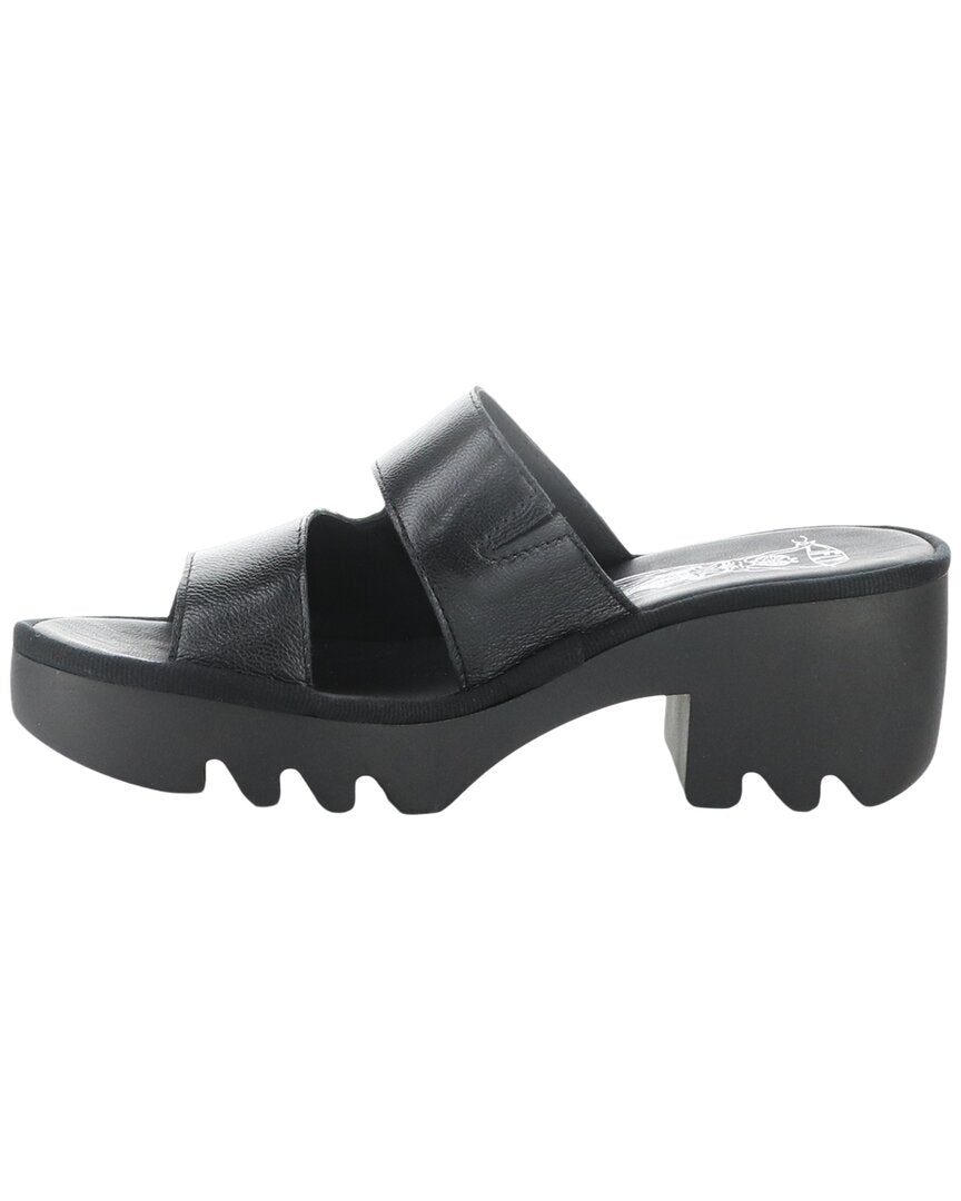 Fly London Tech Leather Sandal
