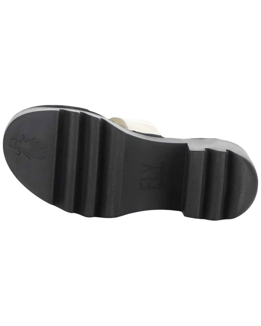 Fly London Tech Leather Sandal