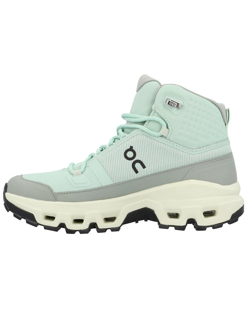 On Running Cloudrock Mid Waterproof Canvas Sneaker