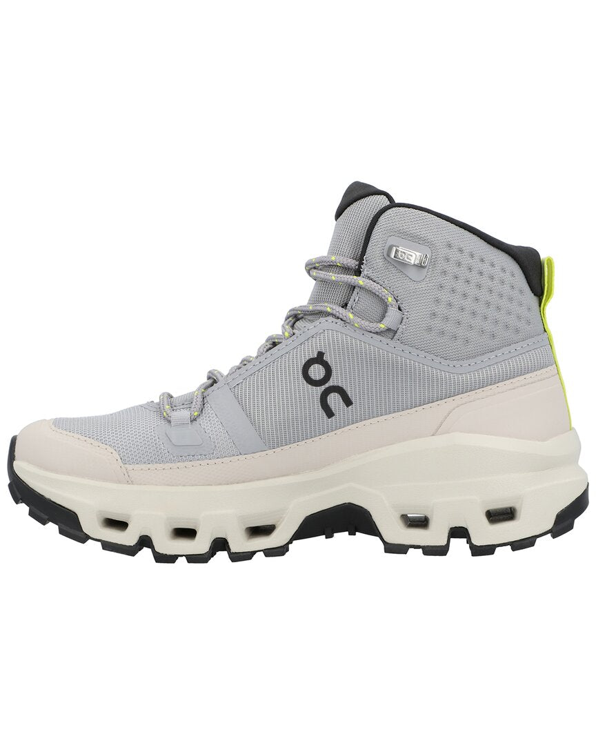 On Running Cloudrock Mid Waterproof Canvas Sneaker