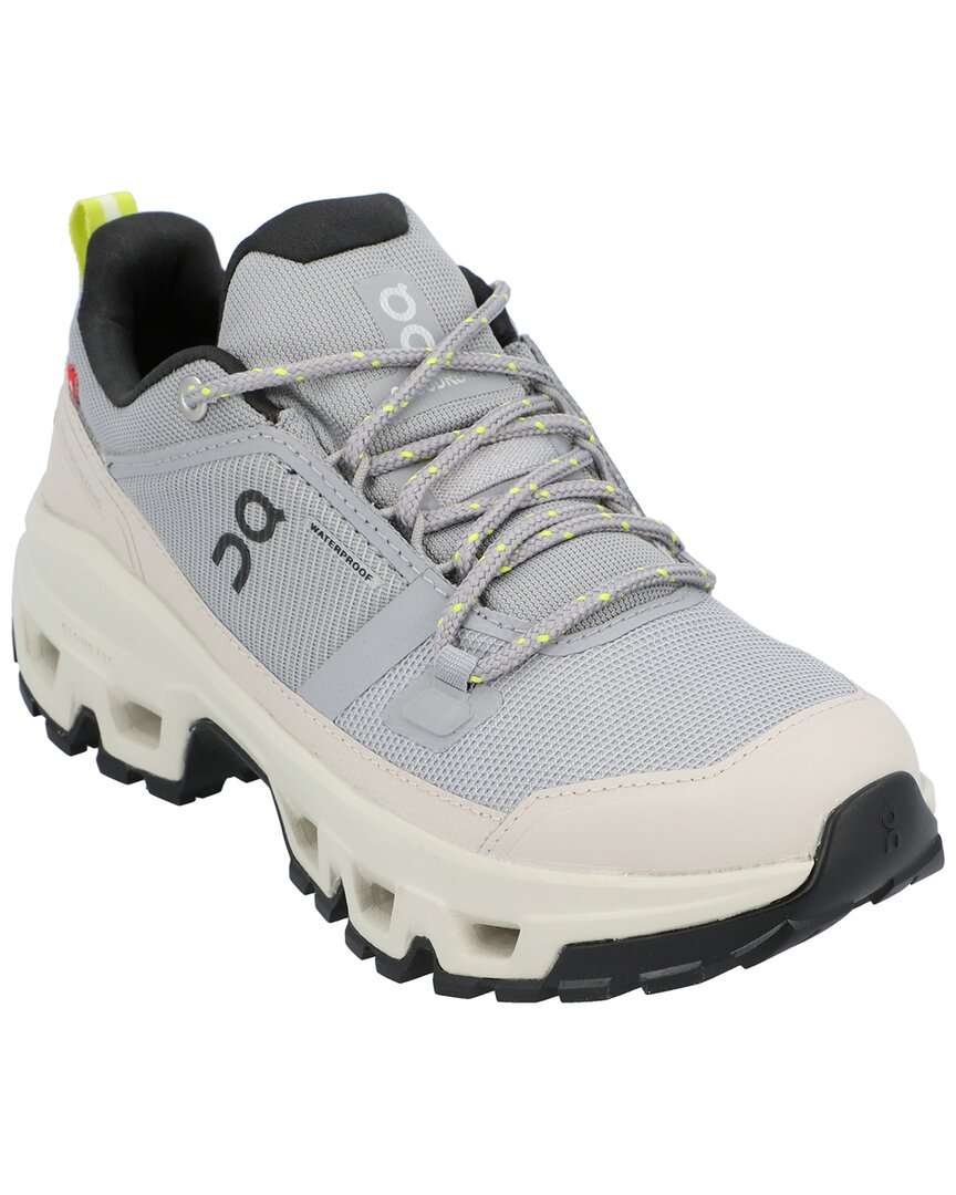 On Running Cloudrock Low Waterproof Canvas Sneaker