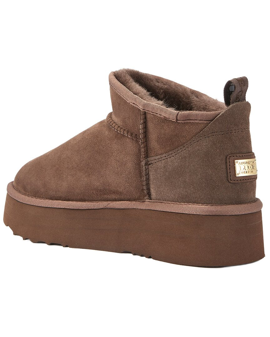 Australia Luxe Collective Australia Luxe Collective Cosy Ultra Short Platform Sheepskin Boot