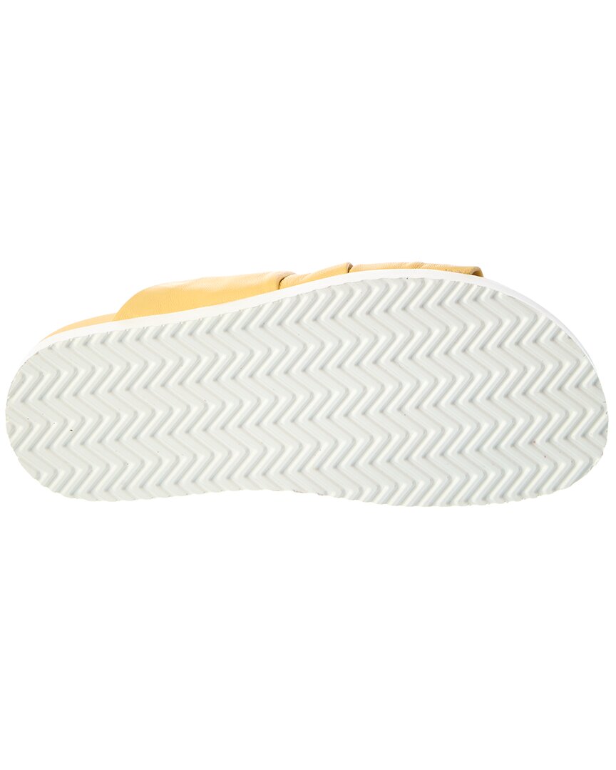 3.1 Phillip Lim Twisted Leather Pool Slide