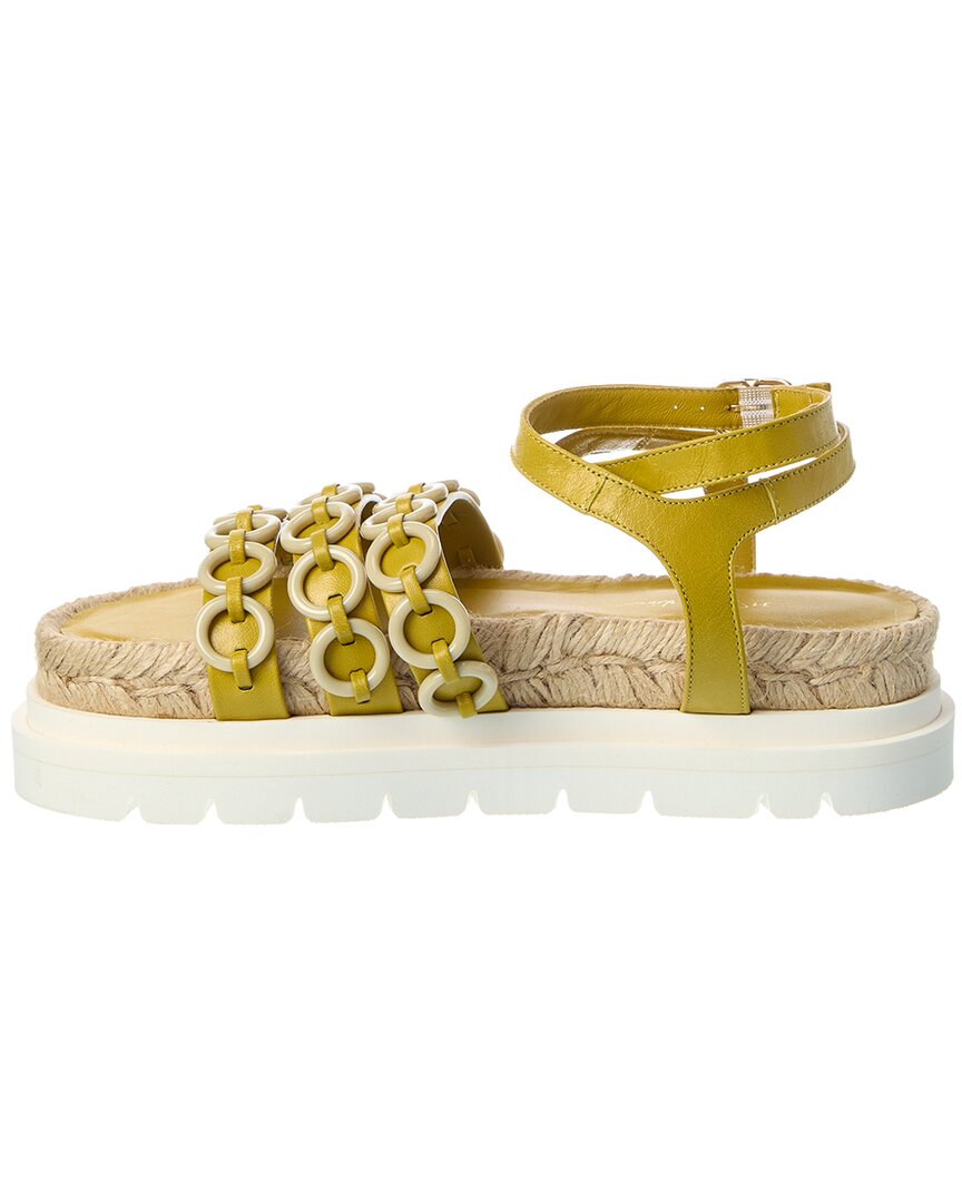 3.1 Phillip Lim Cruz Ring Leather Platform Sandal